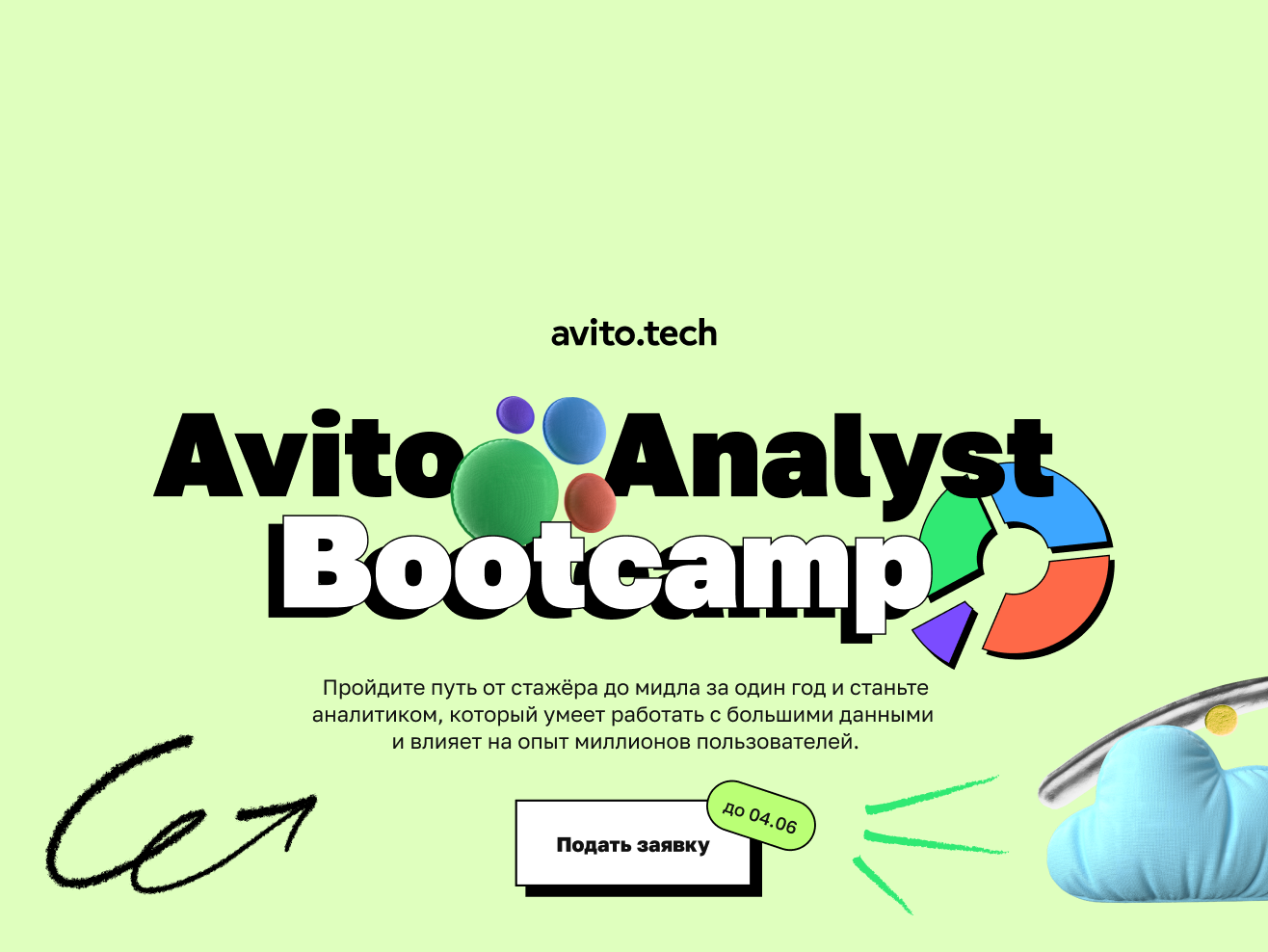 Открыт новый набор на Avito Analyst Bootcamp