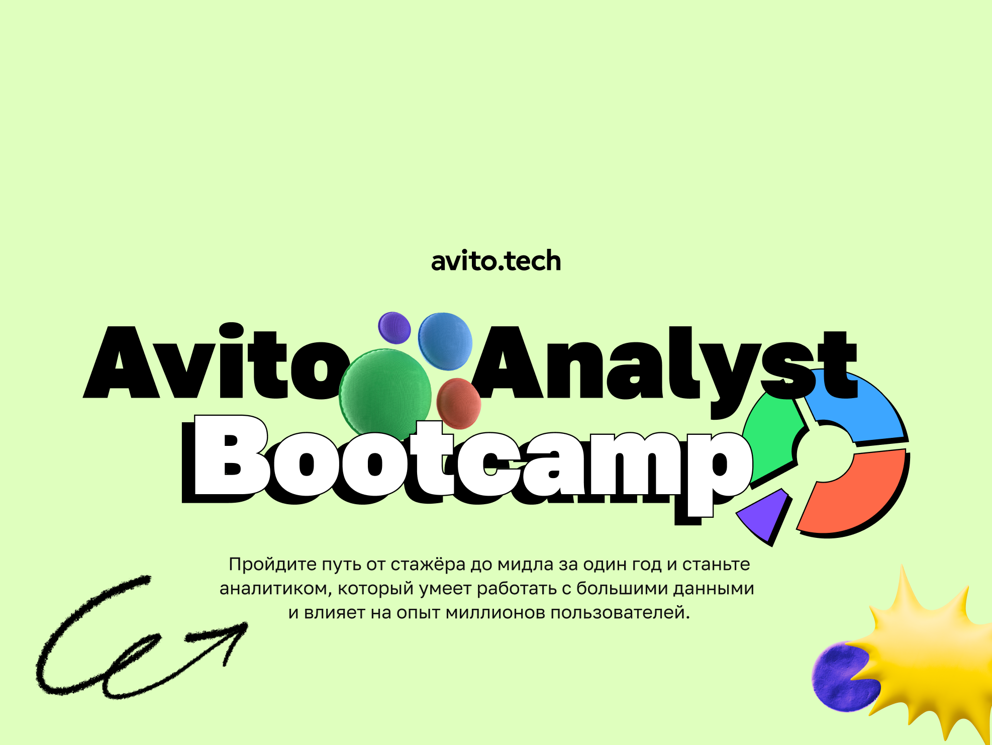 Avito Analyst Bootcamp. Отклик до 17 февраля.